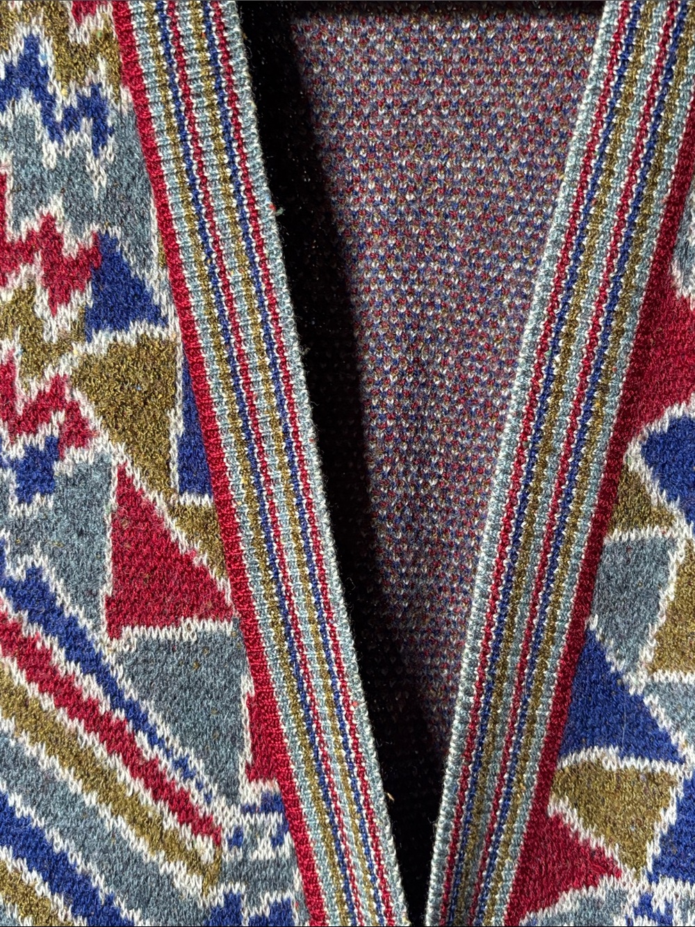 Missoni Sport Vest Multicolor Patterned Knit Made in Italy Size 44 - Picture 3 of 9